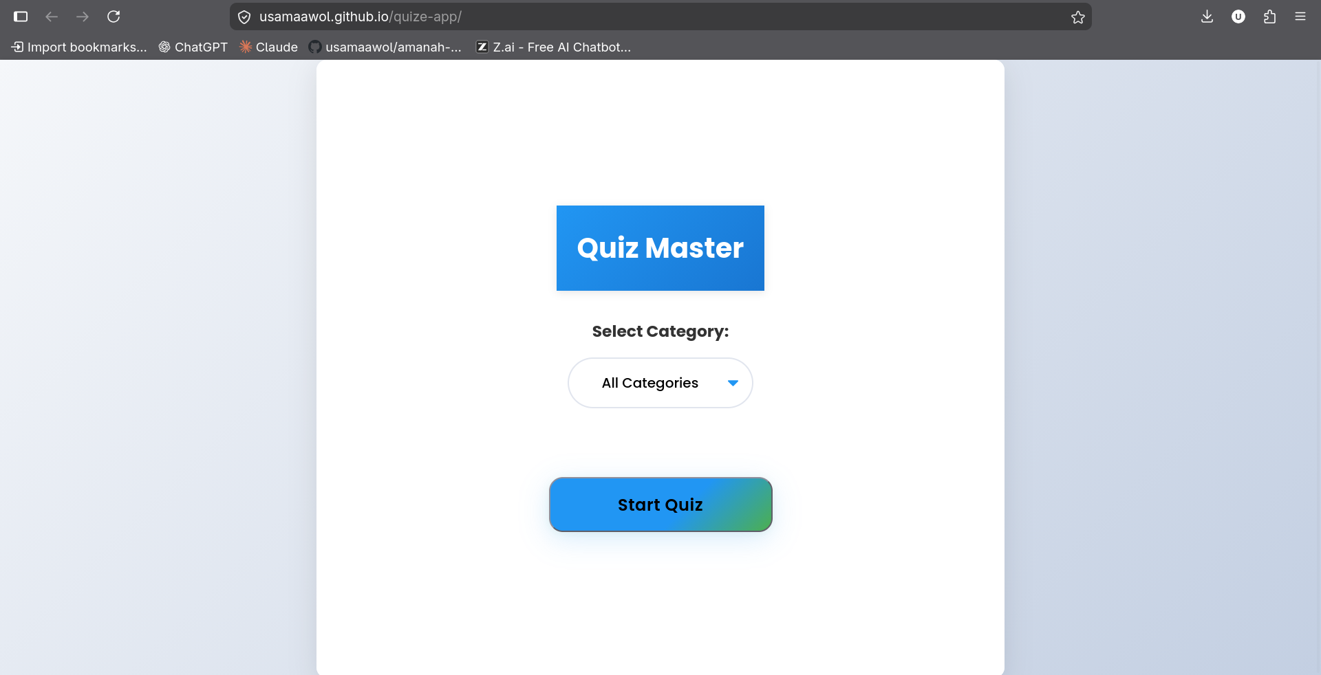 Quiz App